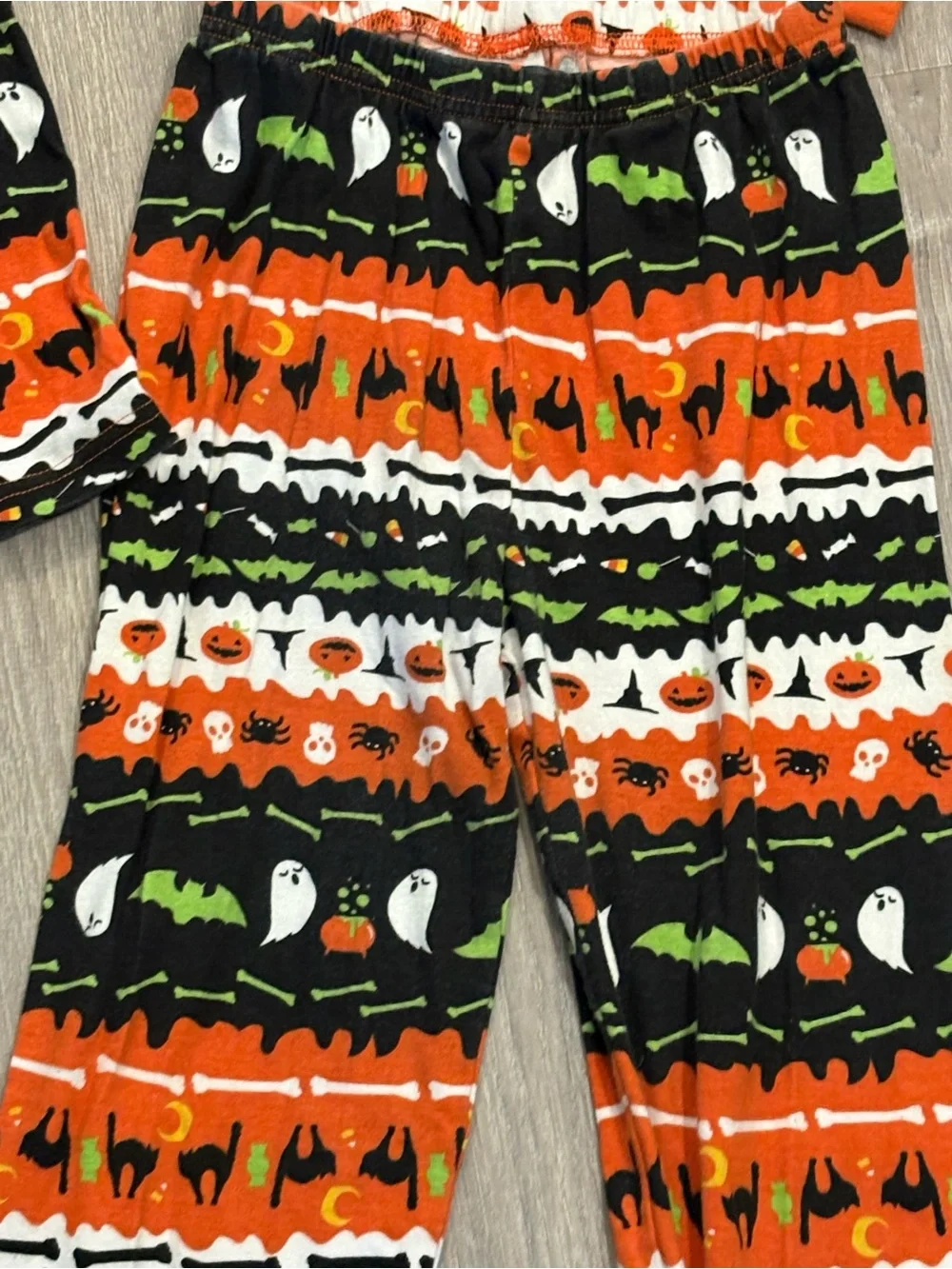 Gymboree Halloween Stripe Pajama Set